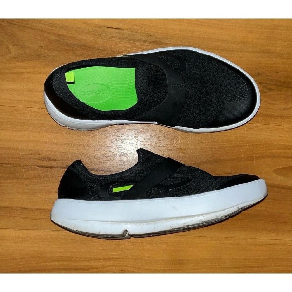 Mens OOFOS OOmg Low Recovery Slip On Shoes